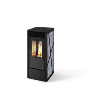 Stufa a pellet Eva Calor 10 kW ADA canalizzata